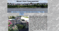 Desktop Screenshot of mounthopecondominiums.com